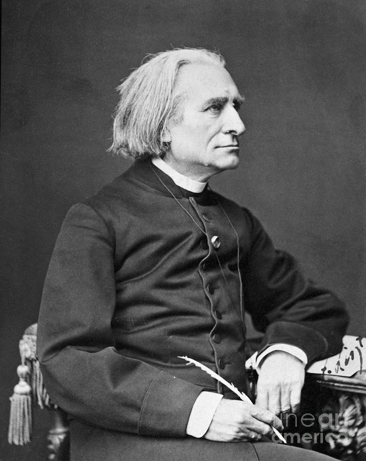 Composer Franz Liszt Photograph by Bettmann