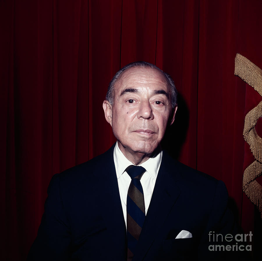Composer Richard Rodgers On His 65th Photograph by Bettmann