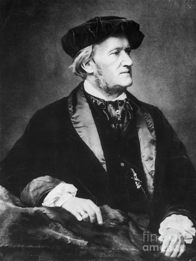 Composer Richard Wagner Photograph by Bettmann