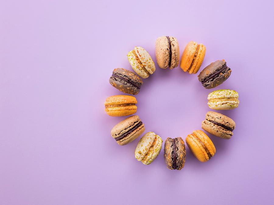 Composition With Macarons Photograph by Roulier-turiot