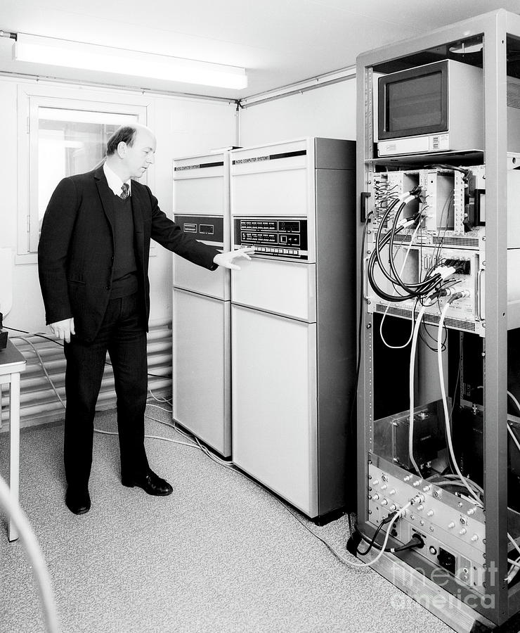 Computer Control System by Cern/science Photo Library
