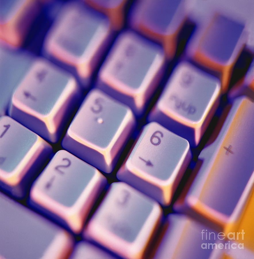 Computer Keys Photograph by Science Photo Library Computer Keys Photograph by Science Photo Library