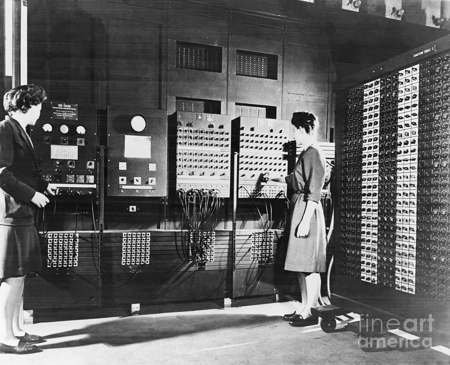 Computer Operators Work On The Eniac Photograph by Bettmann
