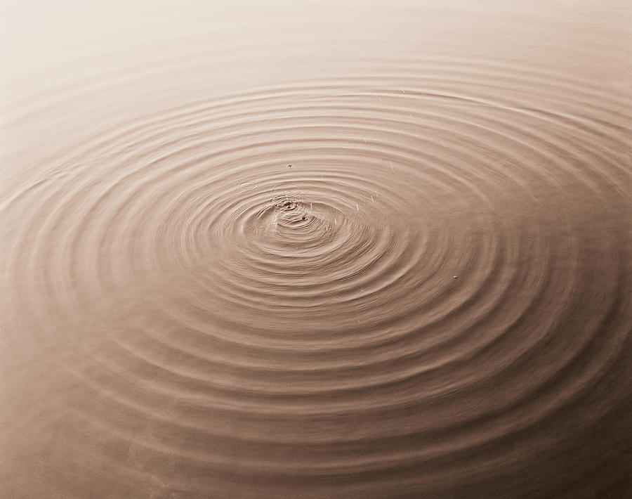 Concentric Rings On Water Photograph by H. Armstrong Roberts