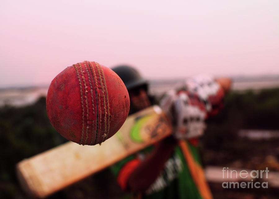 Conceptual Cricket Shot Photograph by Syed Farhan Hussain
