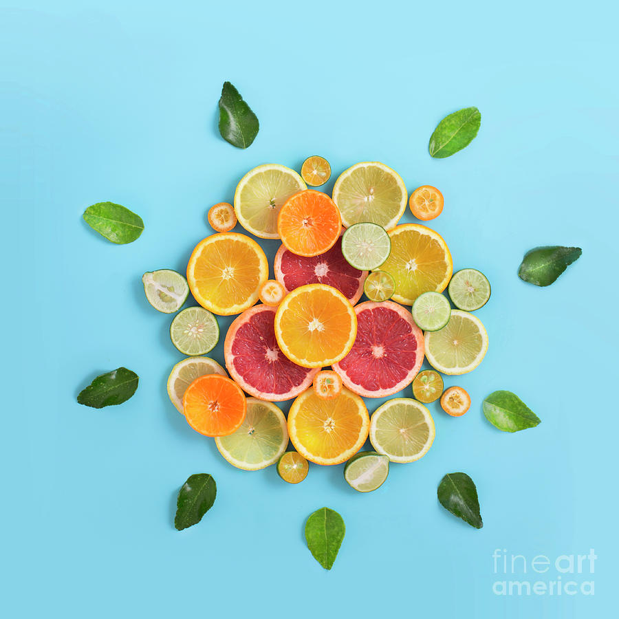 Conceptual Healthy Citrus Fruits Eating Photograph by Twomeows