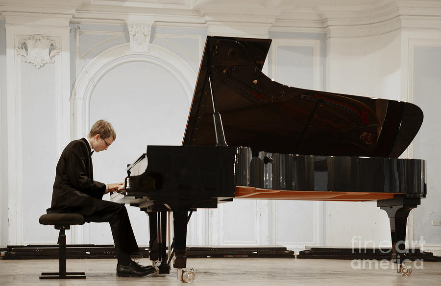 Play Photograph - Concert In The Rachmaninov Hall by Popova Valeriya Play Photograph - Concert In The Rachmaninov Hall by Popova Valeriya