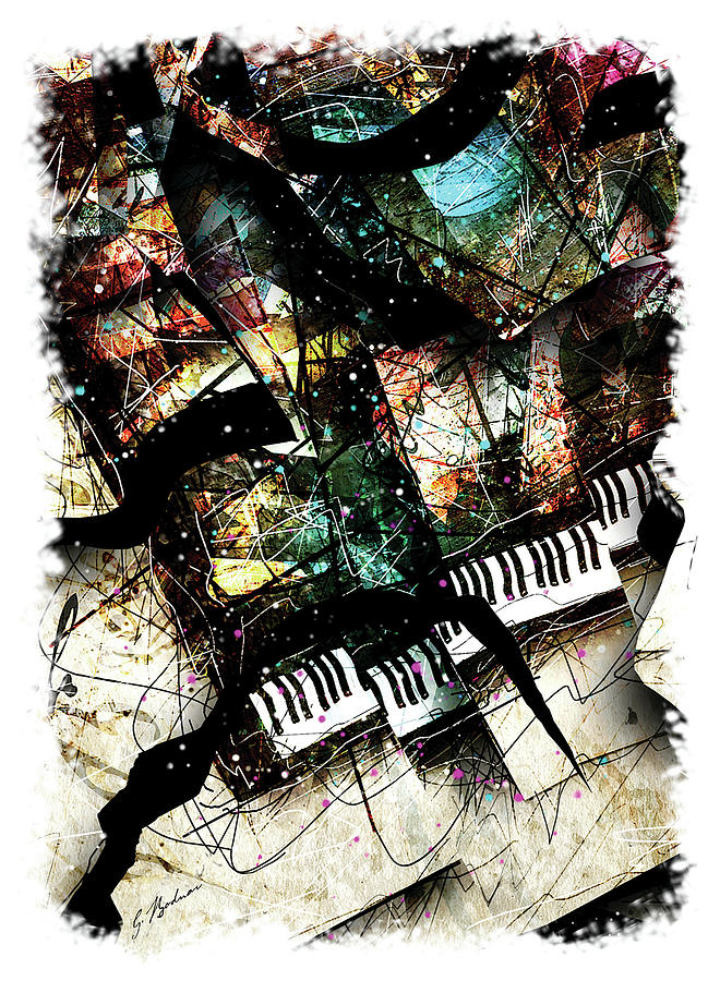 Concerto In G Minor Digital Art by Gary Bodnar