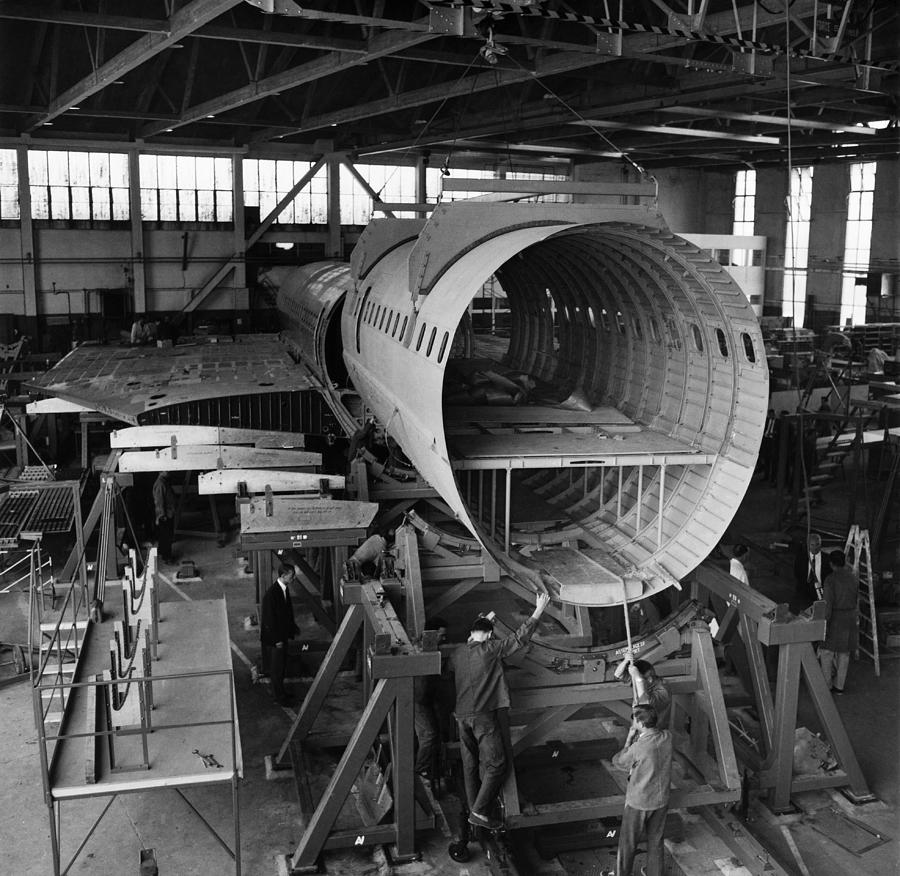 Concorde Prototype Construction Photograph by Keystone-france