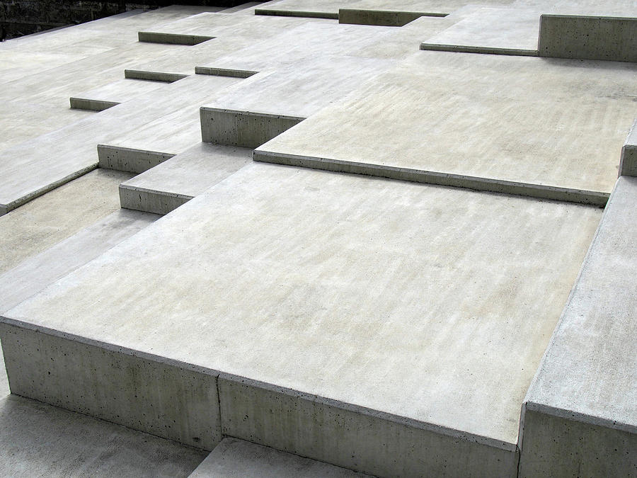 Concrete Geometry - Modernist Abstract 1 Photograph