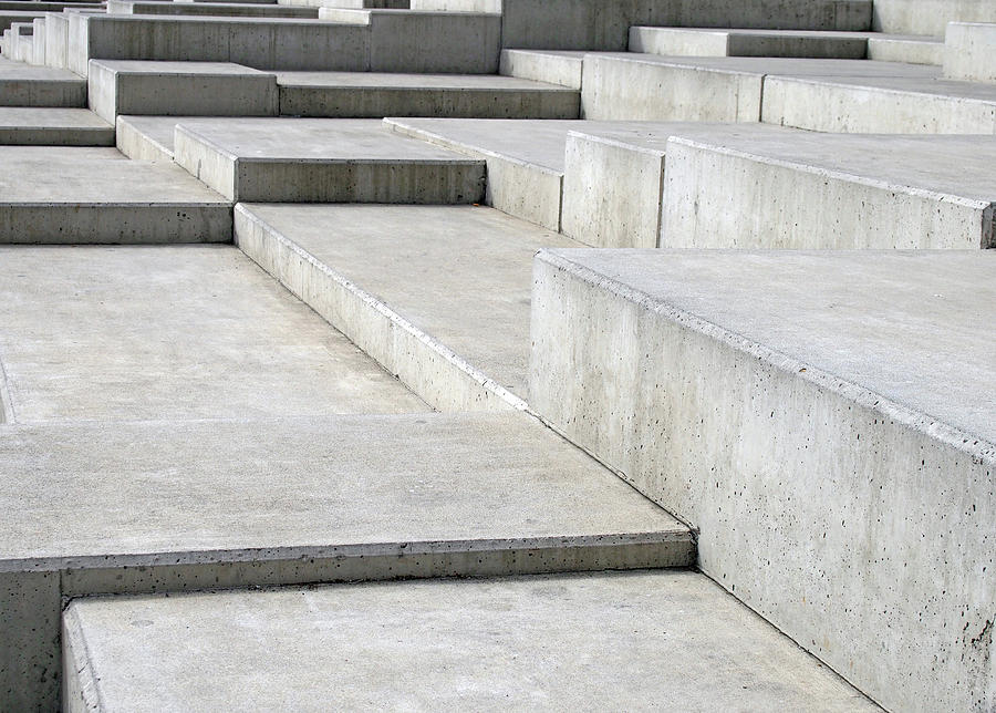 Concrete Geometry - Modernist Abstract 4 Photograph