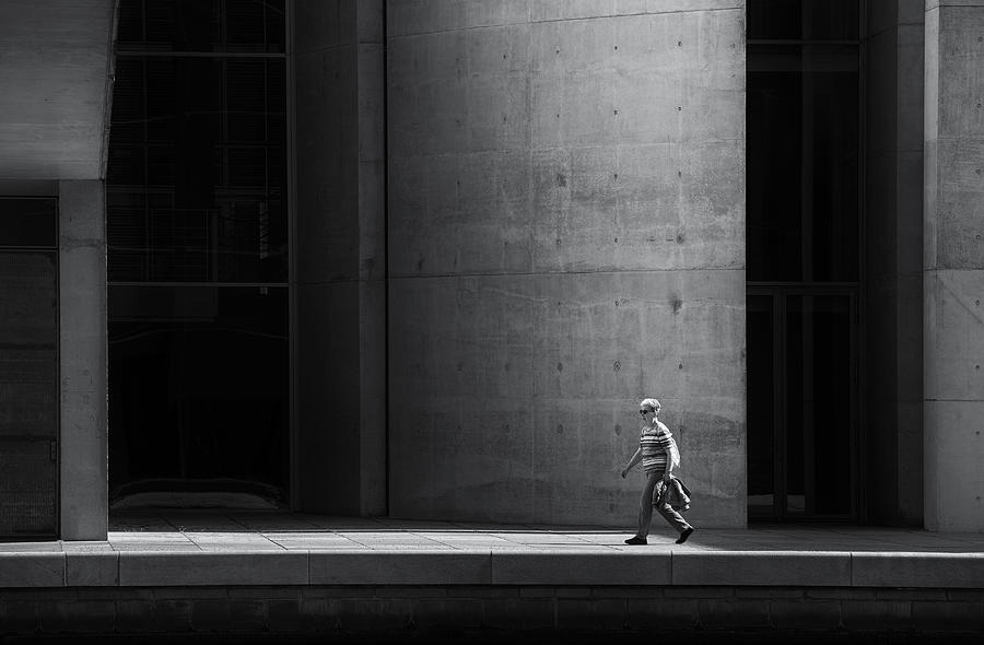 Spring Photograph - Concrete Walk by Julien Oncete
