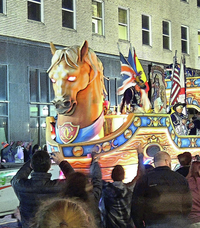 Conde Cavaliers Emblem Float Photograph by Marian Bell Fine Art America