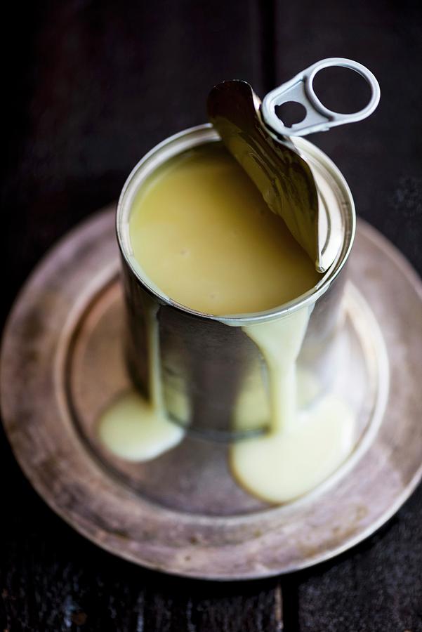 Condensed Milk In A Tin Photograph by Great Stock!