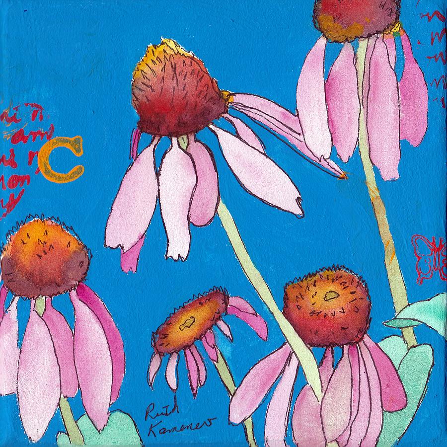 Yellow Coneflowers by Ruth Kamenev Yellow Coneflowers by Ruth Kamenev