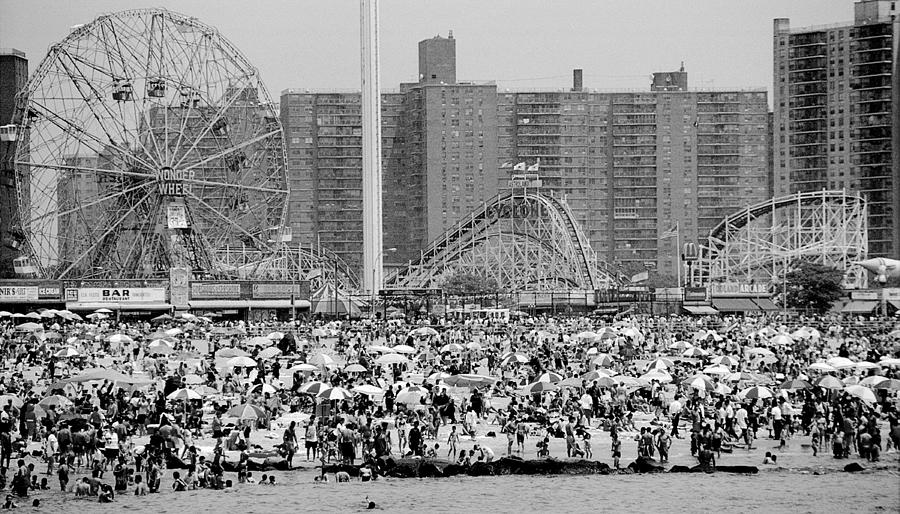 Coney Island Beach Photograph by New York Daily News Archive