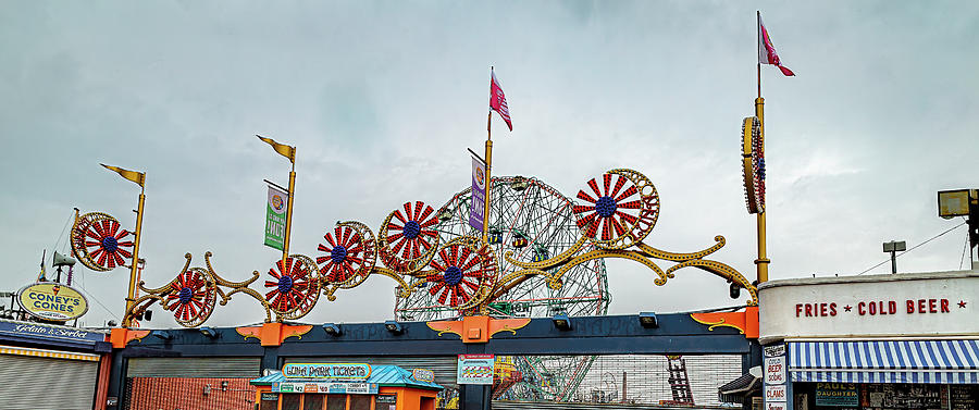 Coney Island Boardwalk by Kay Brewer Coney Island Boardwalk by Kay Brewer