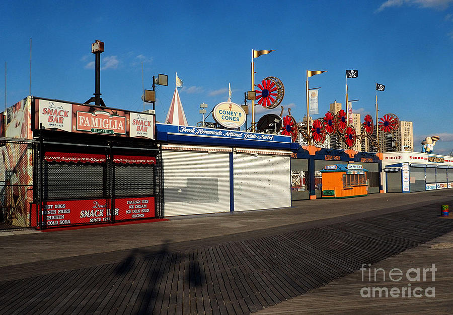 Coney Island Days Photograph by Raymond Earley