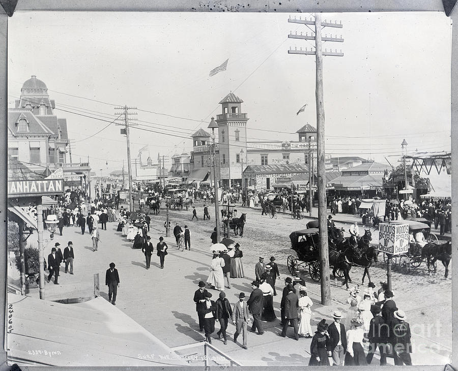 Coney Island In The 1890s Photograph by Bettmann
