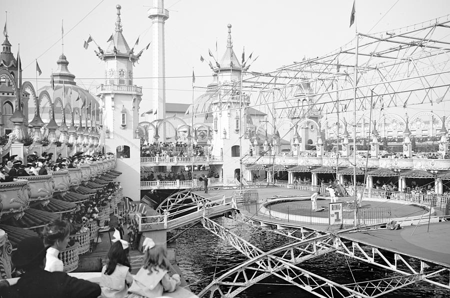 Coney Island, Luna Park, 1905 Photograph by Science Source
