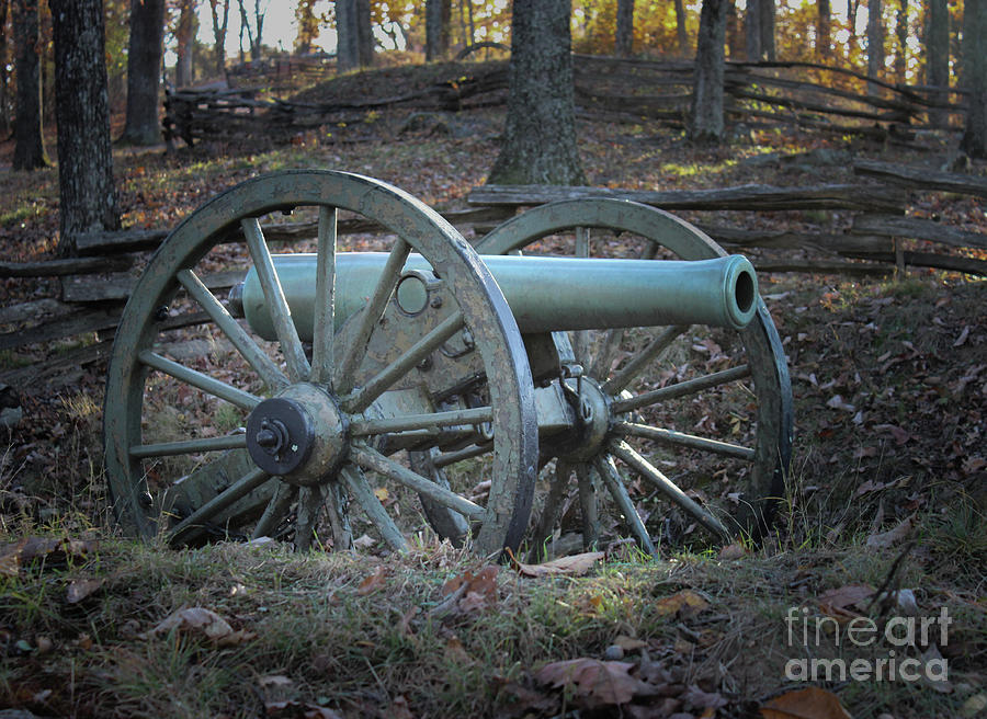 Confederate Cannon Photograph by Scott Franklin