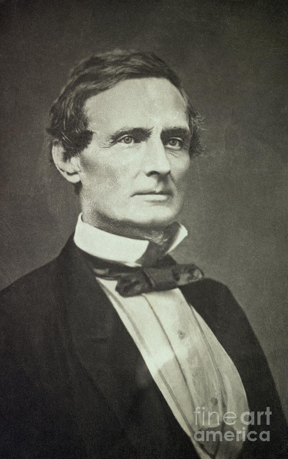 Confederate States President Jefferson Photograph by Bettmann