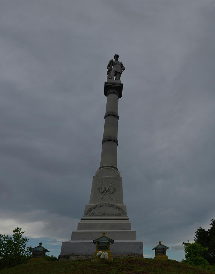 Confederate Statue, New Oreleans Louisiana Cemetery Statue Photograph by Maggy Marsh