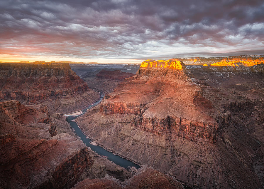 Grand Canyon National Park Photograph - Confluence View Point by Willa Wei