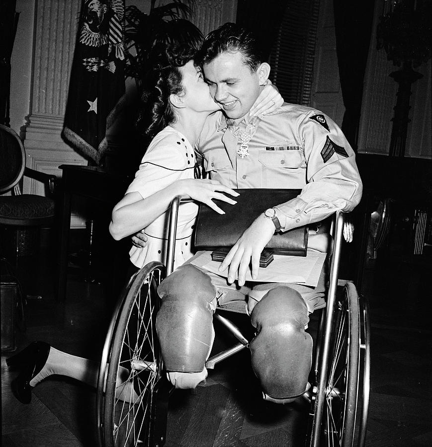 Congressional Medal Of Honor Recipient Photograph by George Skadding