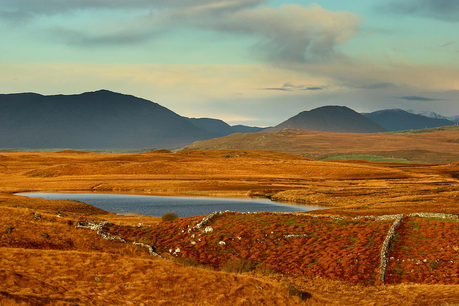 Connemara Landscape Photograph by Annie Japaud