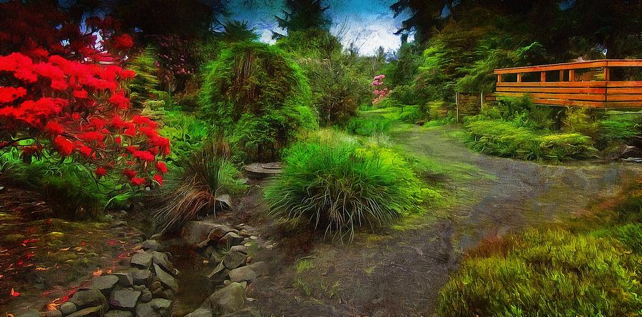 Connie Hansen Garden Photograph by Thom Zehrfeld