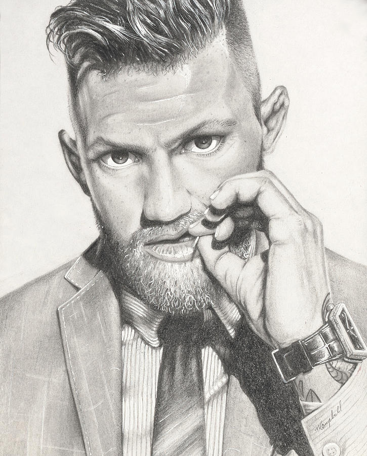 How to draw very easy Conor McGregor  YouTube