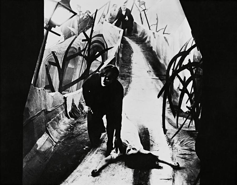 CONRAD VEIDT and LIL DAGOVER in THE CABINET OF DR. CALIGARI -1920-. Photograph by Album