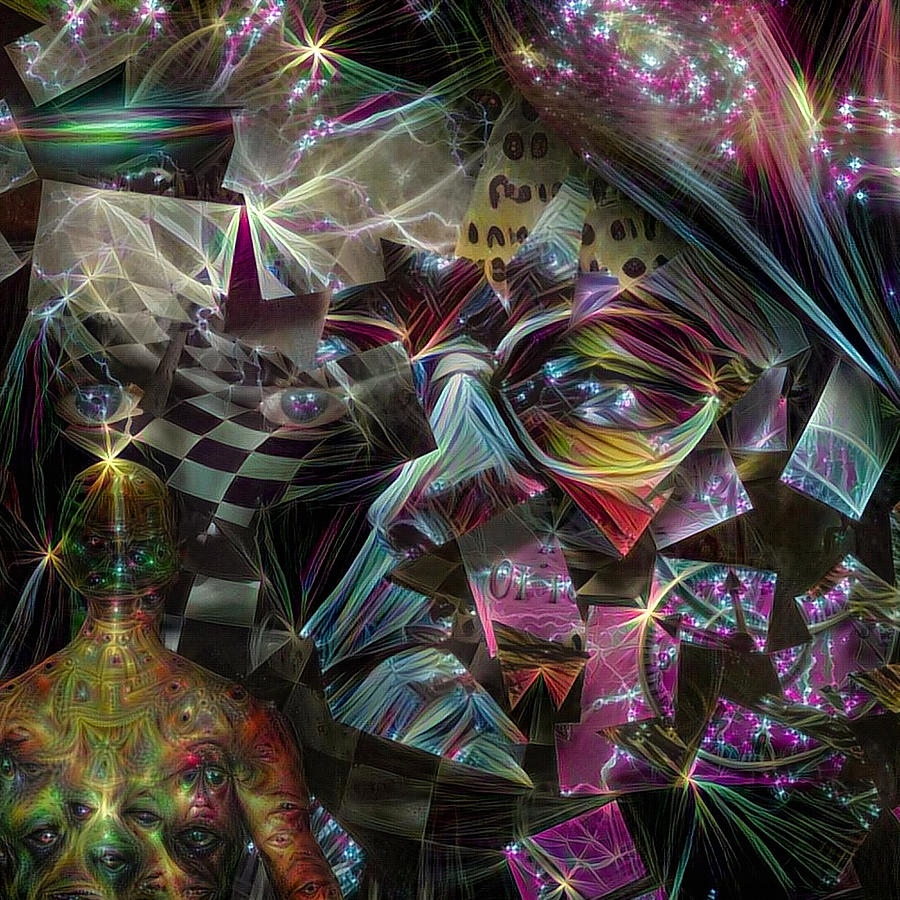 Abstract Digital Art - Consciousness by Bruce Rolff
