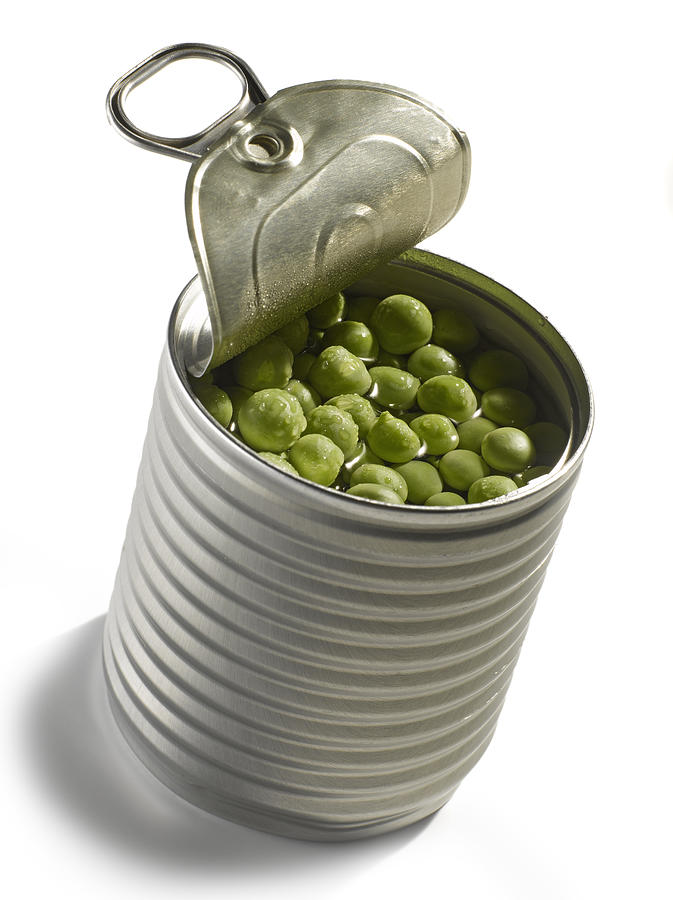 Spring Photograph - Conserve De Petits Pois Canned Peas by Studio - Photocuisine