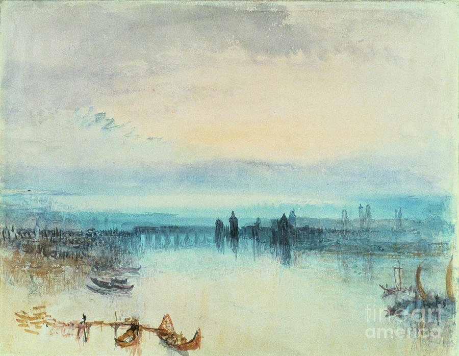 Constance, 1842. Artist Jmw Turner Drawing by Print Collector