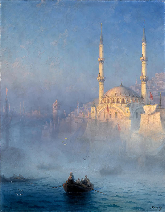 Turkey Painting - Constantinople by Ivan Aivazovsky