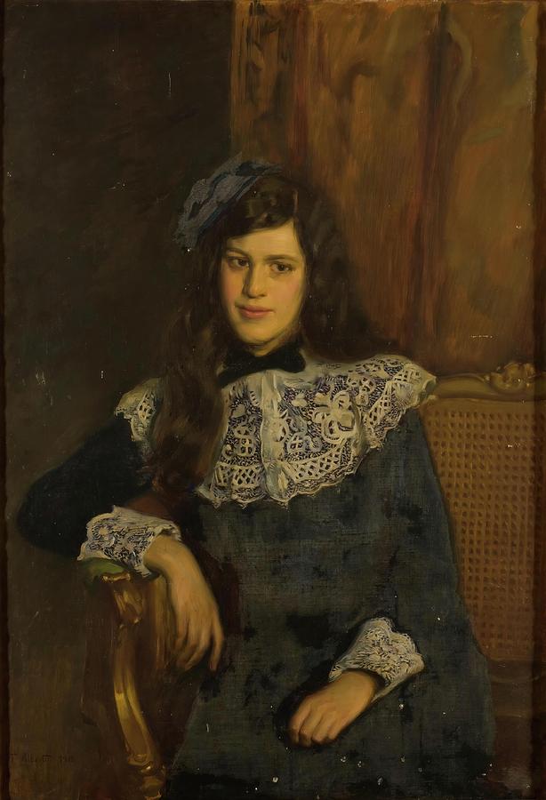 'Consuelo Rocamora Menendez'. 1912. Oil on canvas. Painting by Fernando ...