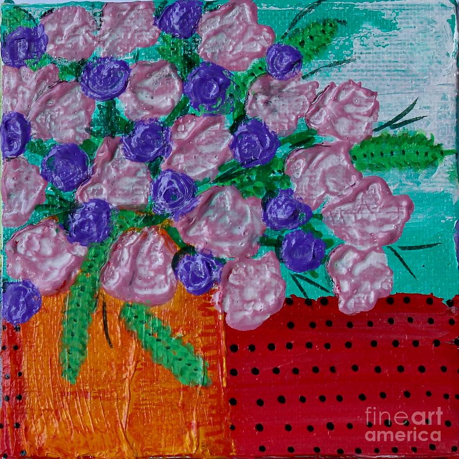 Aqua Painting - Contained by Kim Nelson Aqua Painting - Contained by Kim Nelson