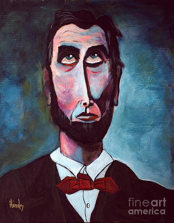 Abraham Lincoln Painting - Contemplation by David Hinds