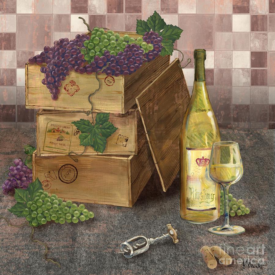 Wine Painting - Contempo Winery I by Paul Brent