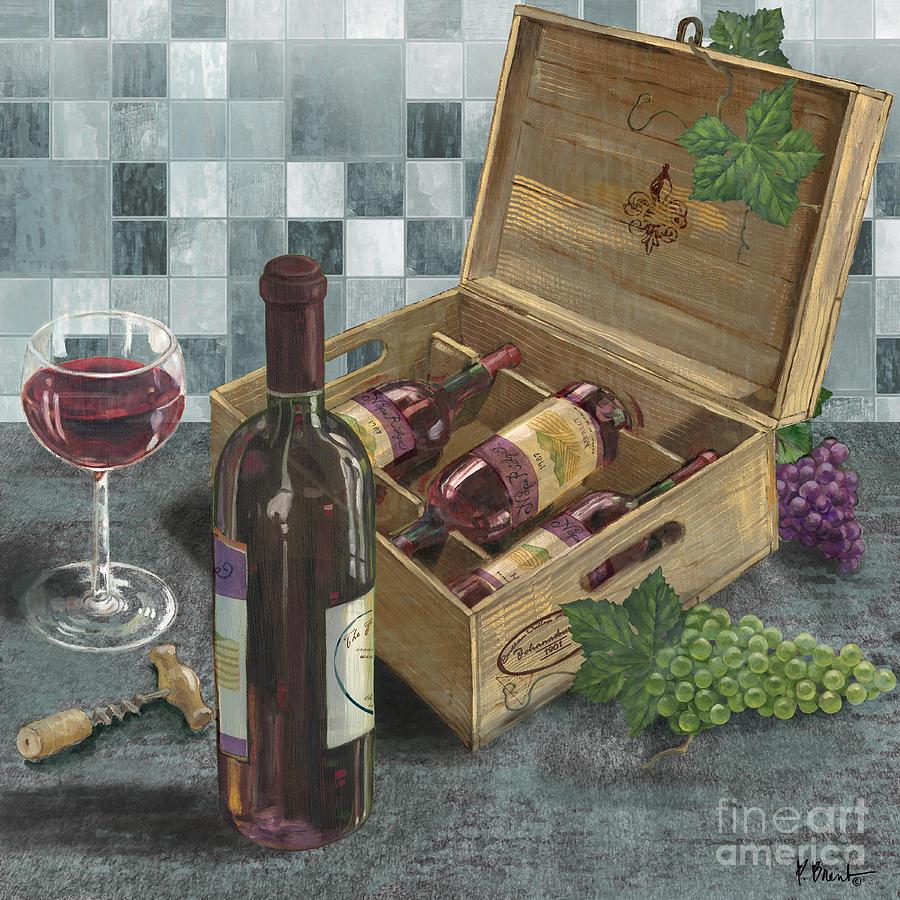 Wine Painting - Contempo Winery II by Paul Brent
