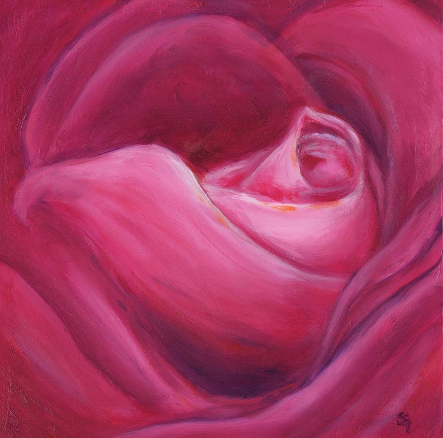 Contentment Hear Center Series Painting