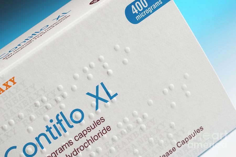Contiflo Xl Drug Packet Photograph by Steve Horrell/science Photo Library