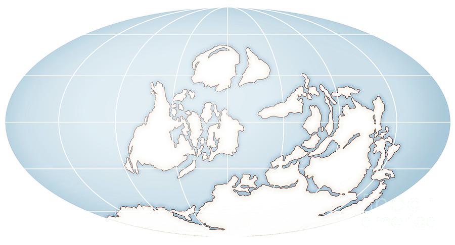 Continents During The Silurian Photograph by Mikkel Juul Jensen / Science Photo Library