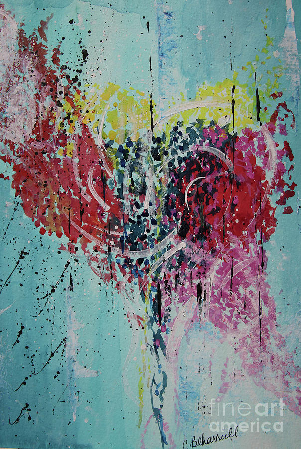 Continuous Love Painting by Cathy Beharriell