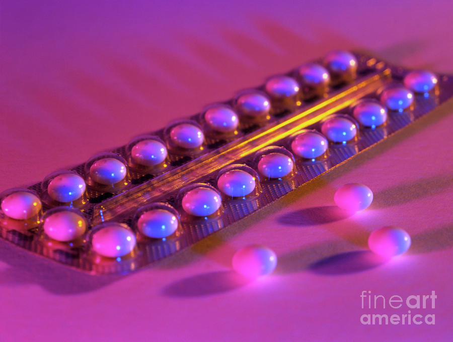 Contraceptive Pills Photograph by Cordelia Molloy/science Photo Library