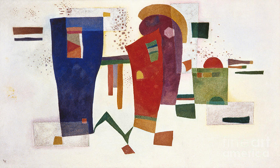 Contrast, 1935 Painting by Wassily Kandinsky