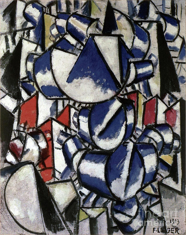 Contrast Of Forms By Fernand Leger Painting By Art Anthology Pixels