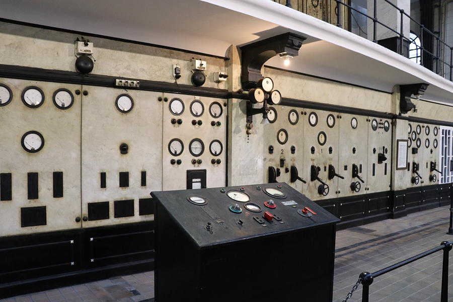 Control room of Power Plant Photograph by Lukasz Ryszka